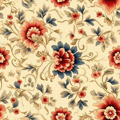 Vintage Floral MDG 17