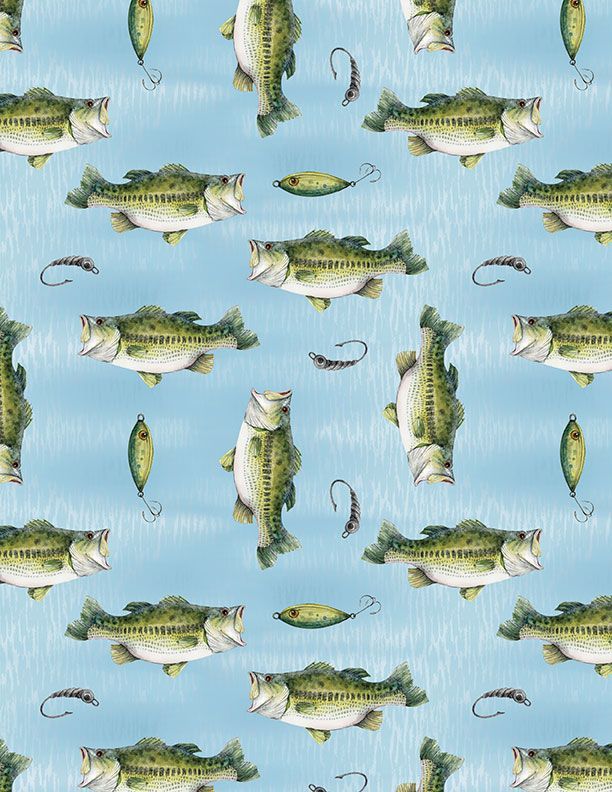 Wilmington  Prints Reeled In # 21772-470