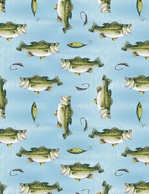 Wilmington  Prints Reeled In # 21772-470