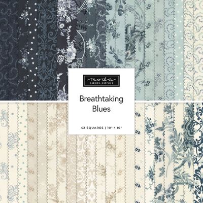 Moda Breathtaking Blues Charm Pack