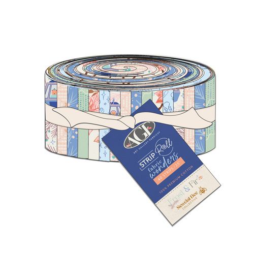 Art Gallery Frost And Fir Strip Roll