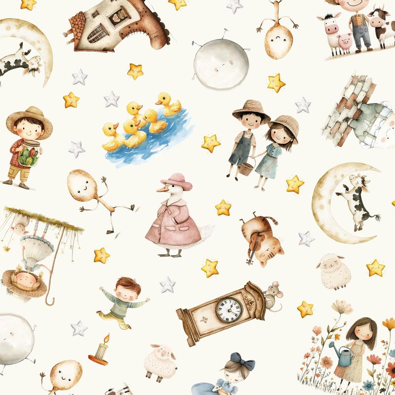 Blank Nursery Rhyme Time #4844 41