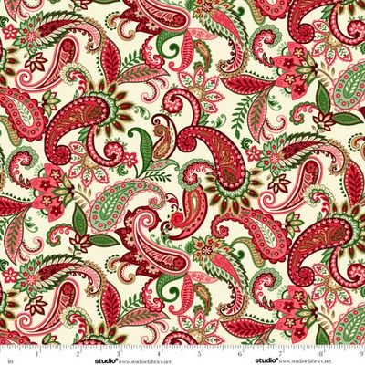 Studio E Holiday Feather & Florish 9264-44