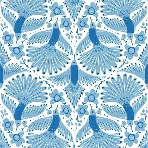 Dashwood Studio Sapphire Skies- Hummingbirds On White  #2482