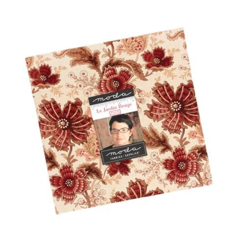 Moda Le Jardin Rouge Layer Cake