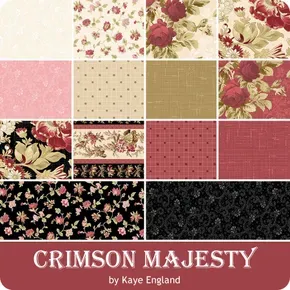 Wilmington Prints Crimson Majesty 10 Karat Crystals