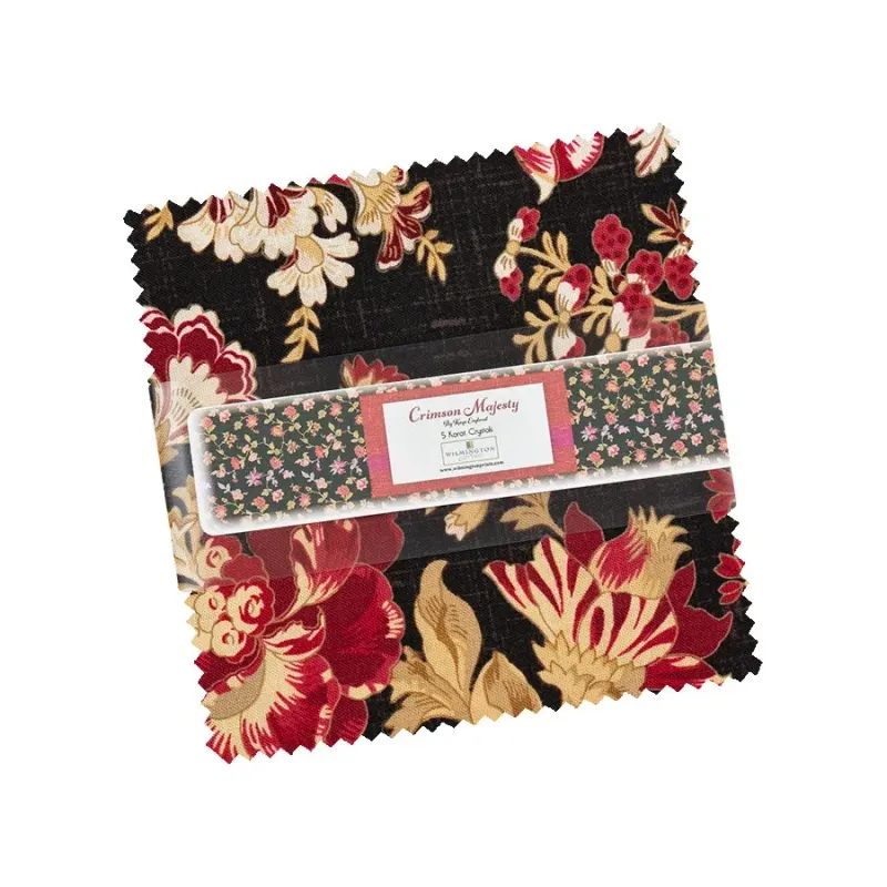 Wilmington Prints Crimson Majesty 5 Karat Crystals