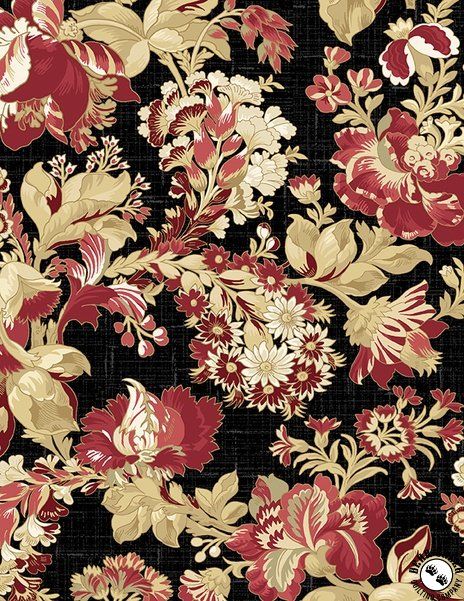Wilmington Prints Crimson Majesty 98768-932