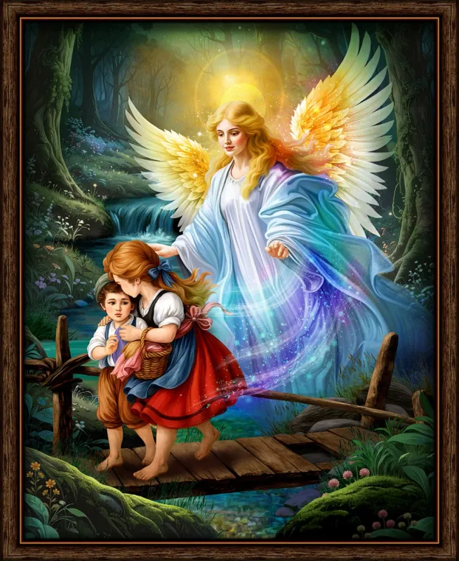 Oasis Blessings Angel Panel 936