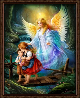Oasis Blessings Angel Panel 936