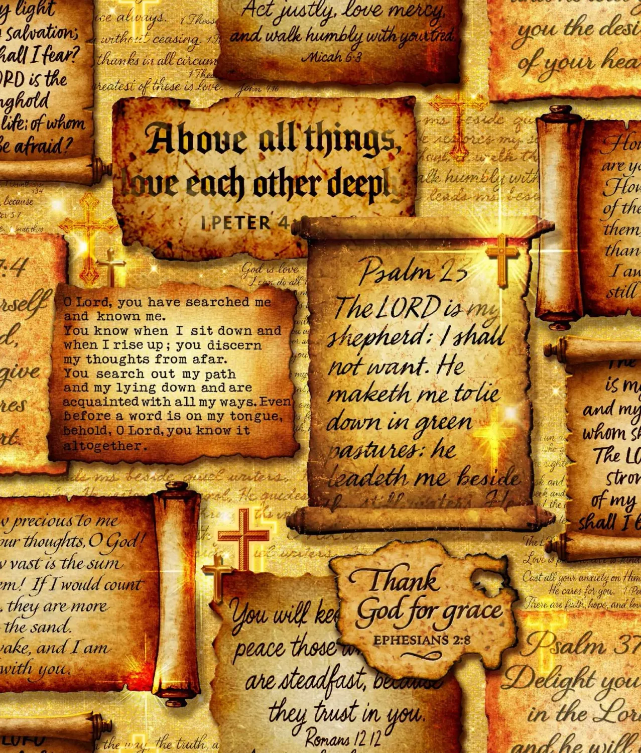 Oasis Quotes Gold 99321