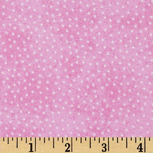Comfy Prints Flannel Pink With Dots 9527