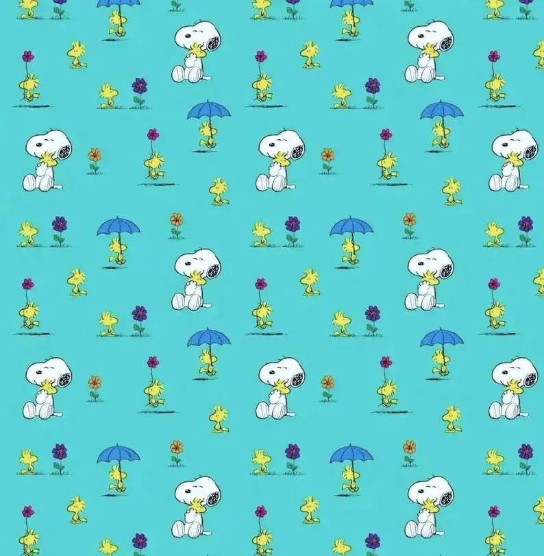 Snoopy And Woodstock Flowers #79797