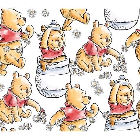 Pooh Playing #73814