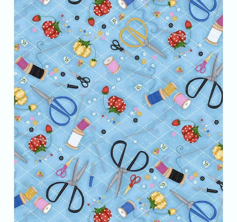 Sewing Tools Blue #73496