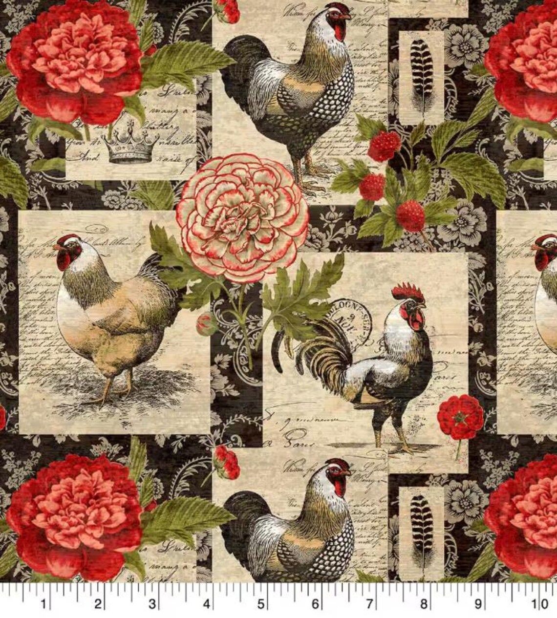 French Rooster Multi #53076