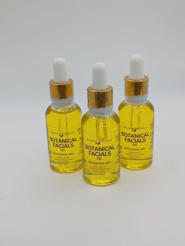 Botanical Facials Oil Acne Prone skin