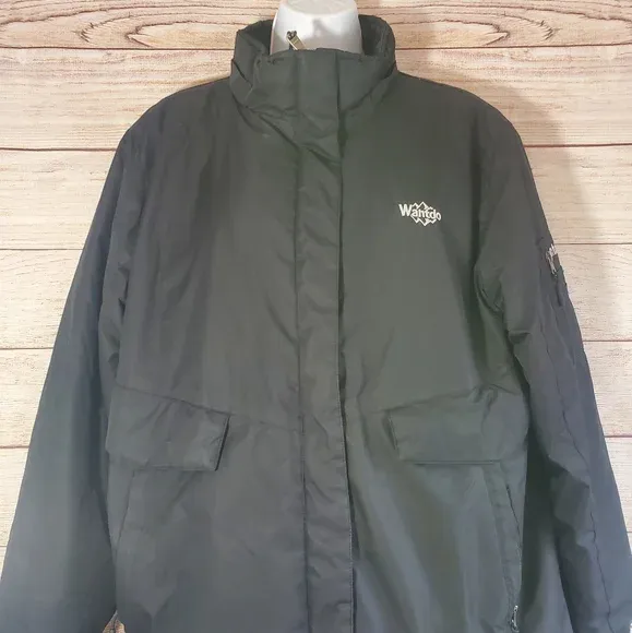 WantDo Black Womens Large Jacket