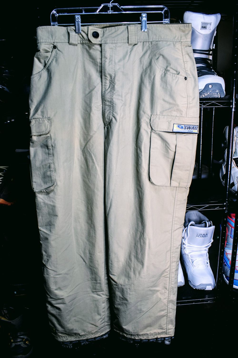 Grey SWAG Mens XL Snowboard Pants