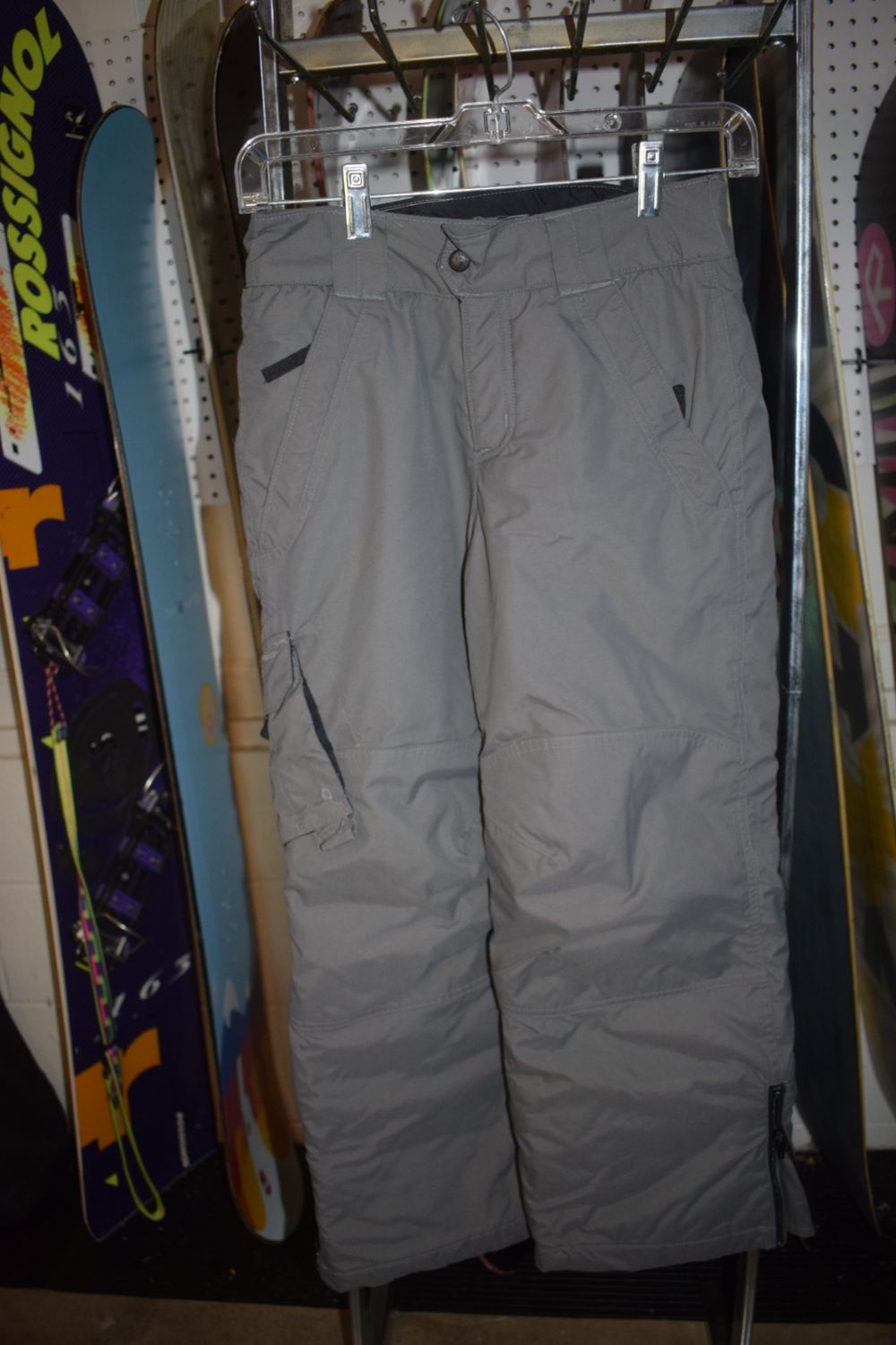 Grey Youth 10-12 Snowboard Pants