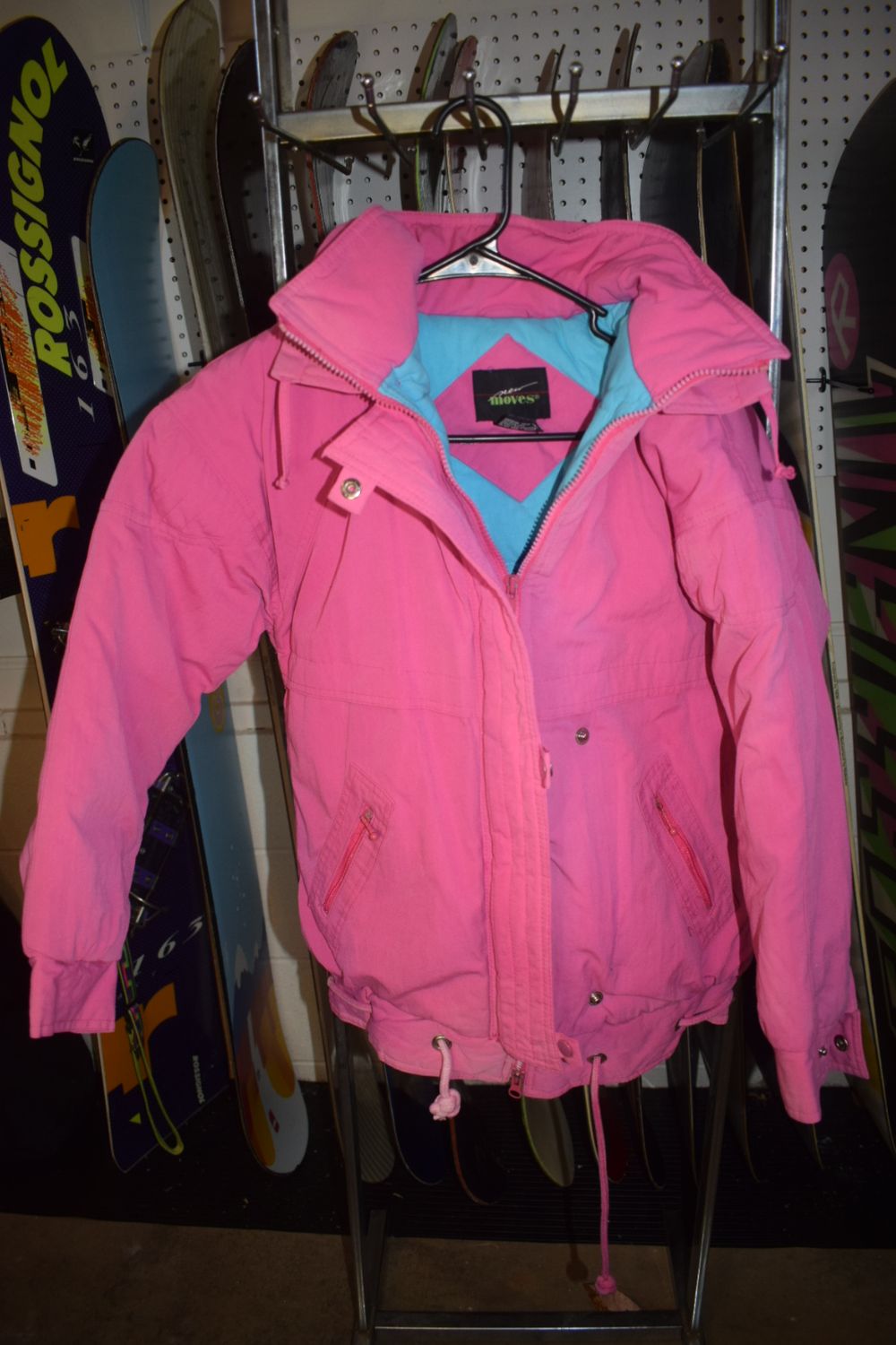 Youth Vintage Pink Snowboard Jacket Size 10