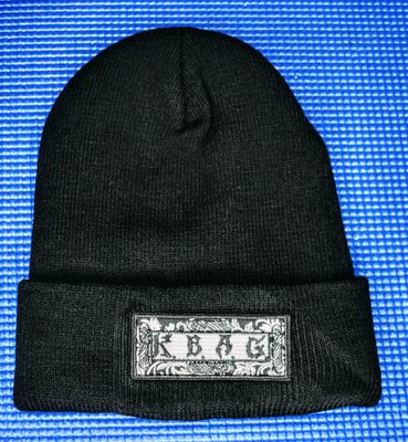 NEW White/Black K.B.A.G Beanies