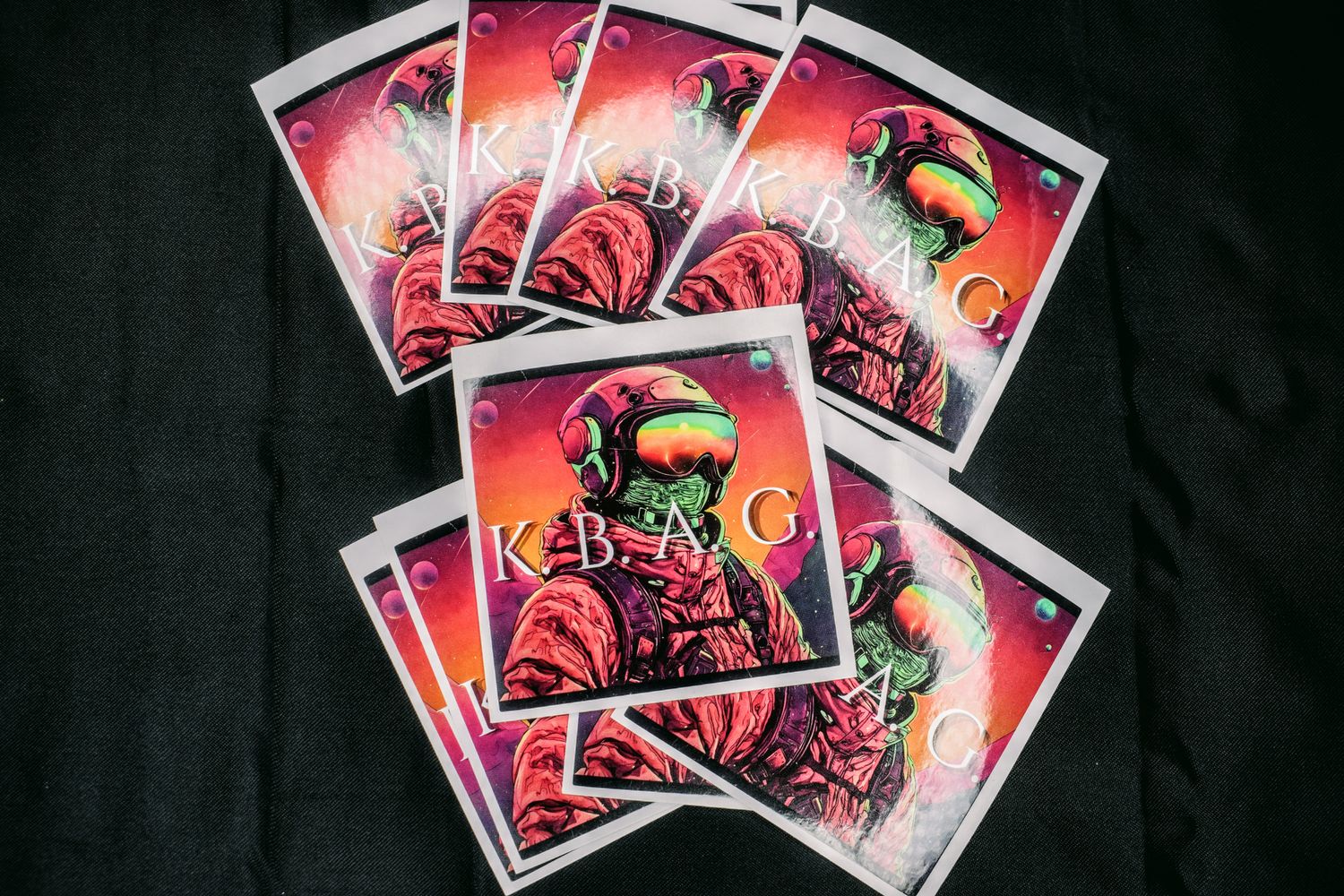 KBAG Waterproof Stickers! (Join the crew, get discounts) :)