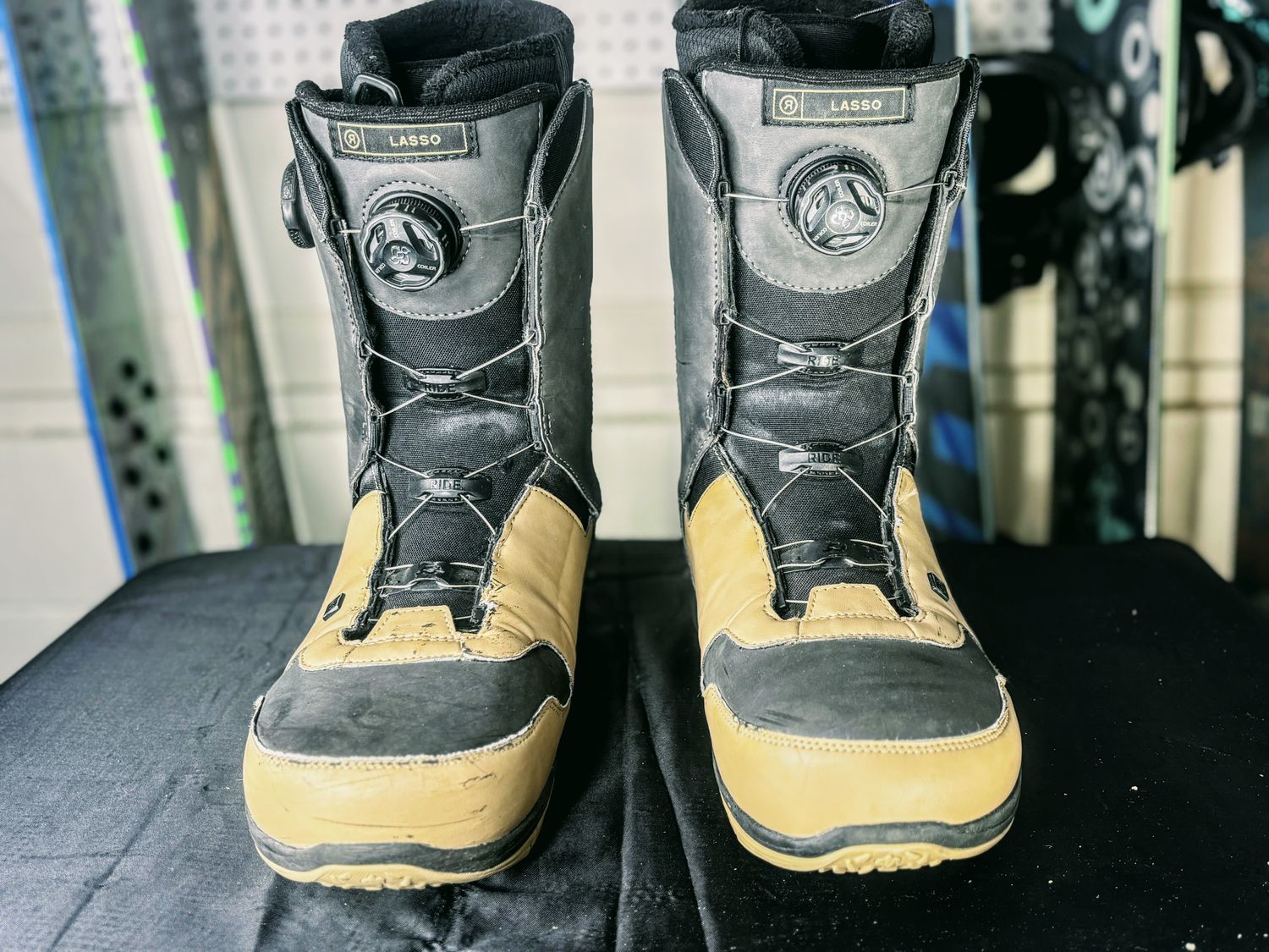 Ride Lasso Double BOA Snowboard Boots Mens 11.5