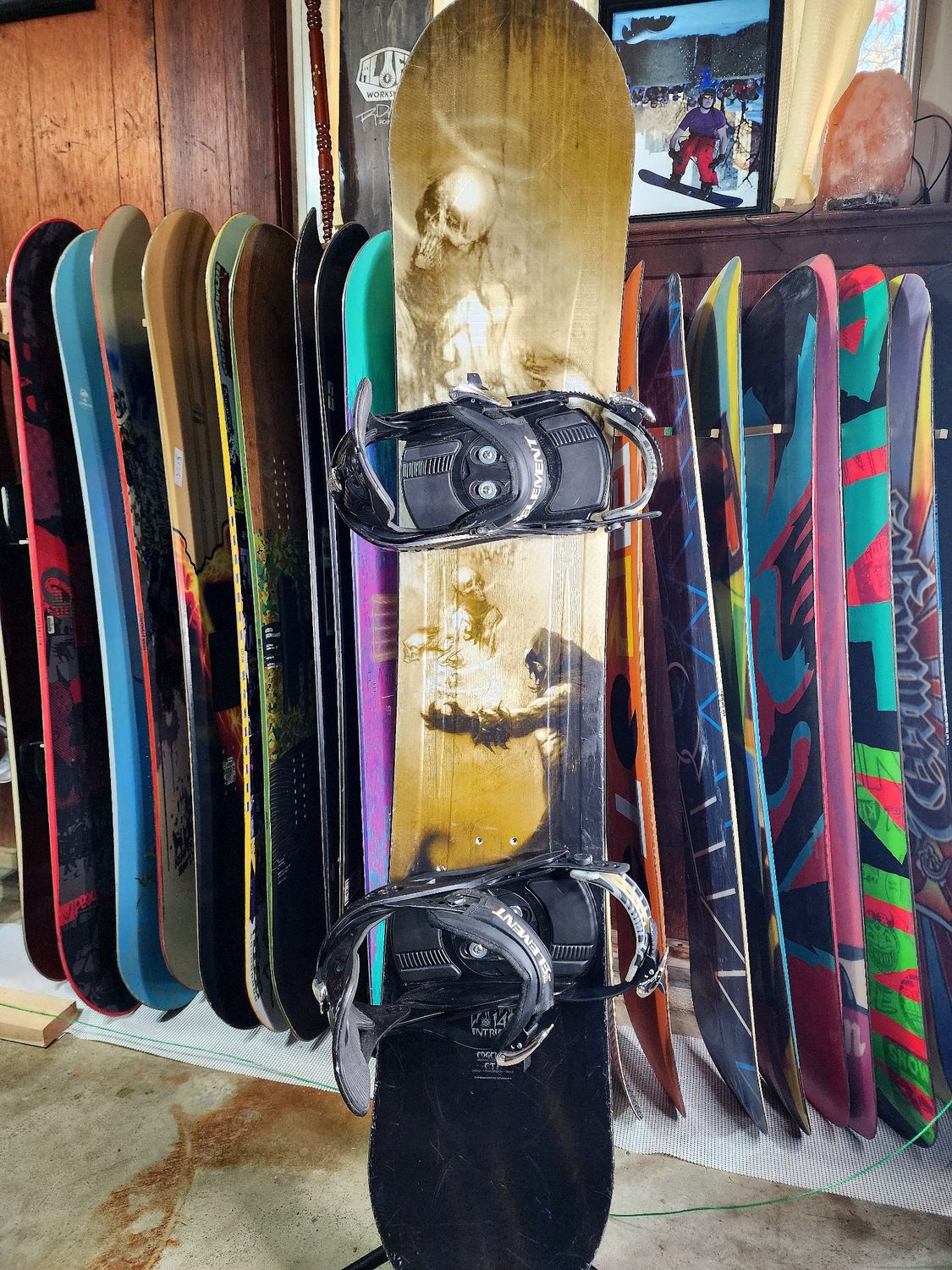 Lamar intrigue 149 CM with 5TH Element M / L Bindings