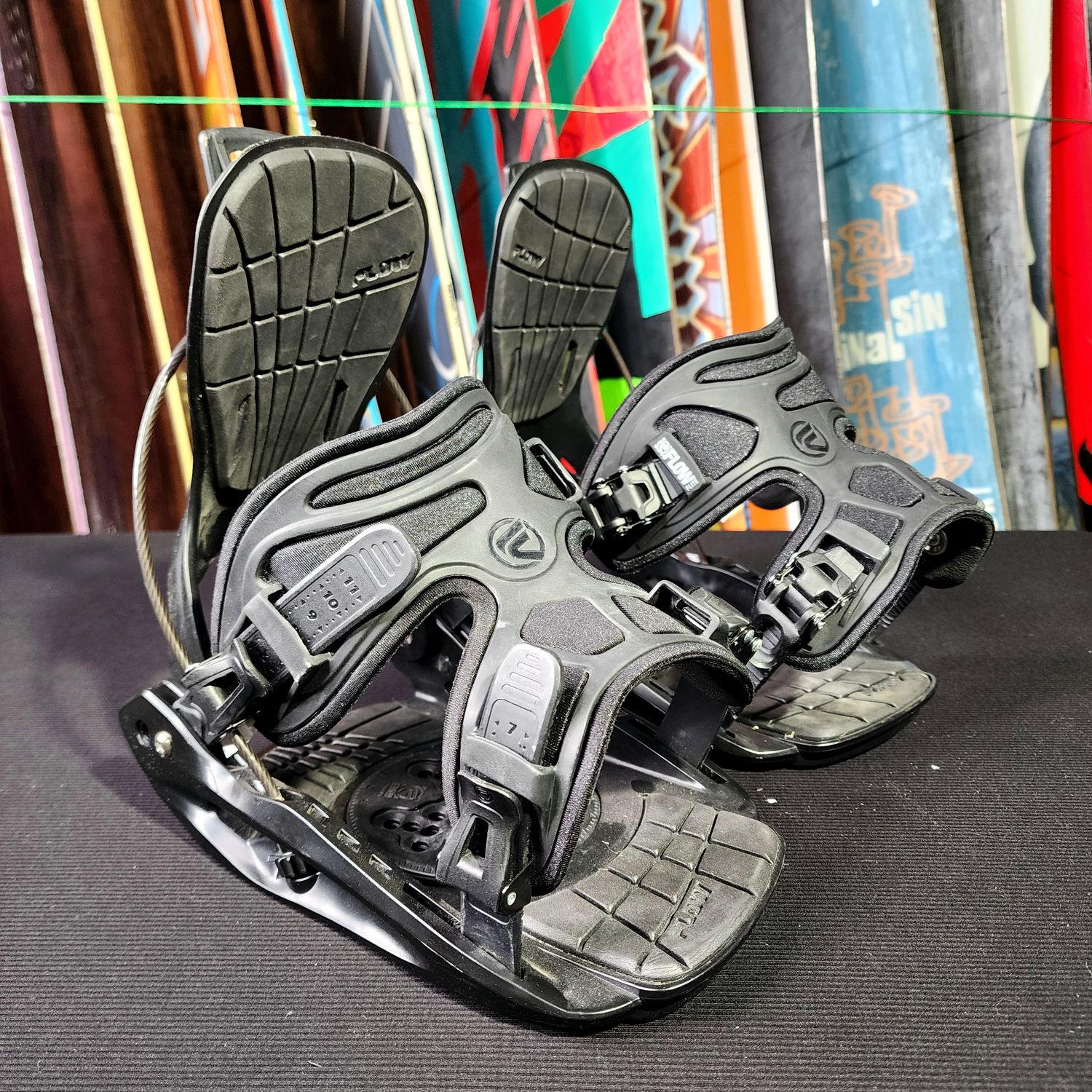 Flow Reverse entry Snowboard Bindings Large