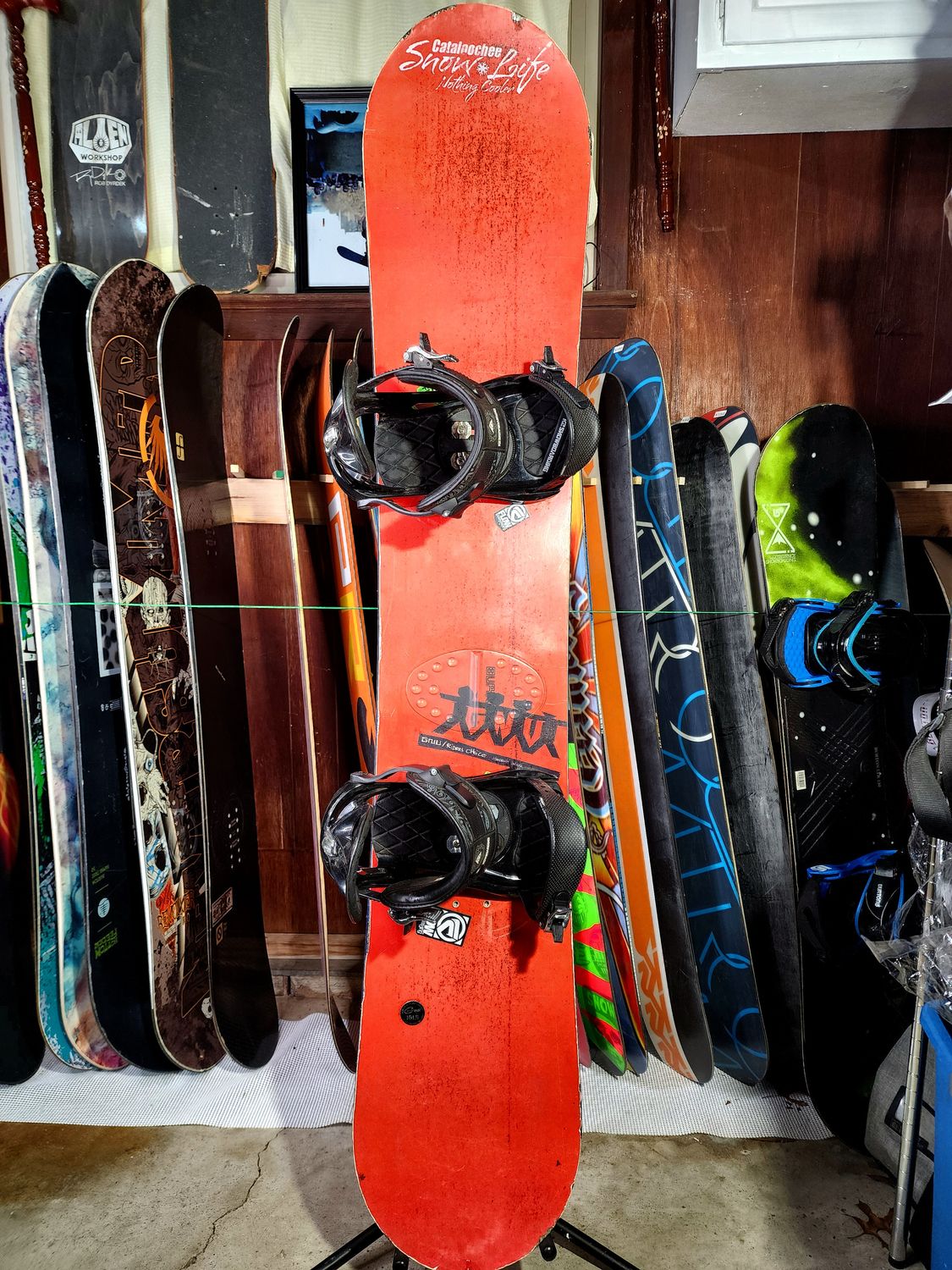 GNU Riders Choise 161.5 CM Snowboard with XL K2 Bindings