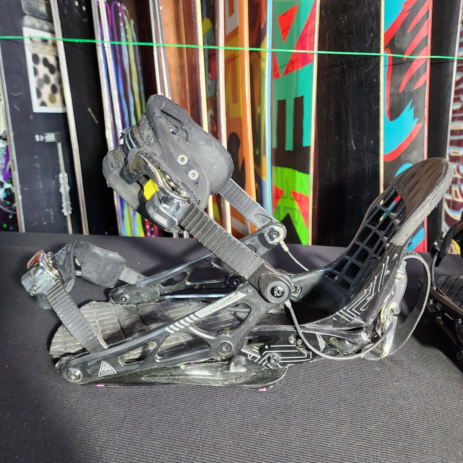 K2 Cinch Reverse Entry mens Large Snowboard Bindings