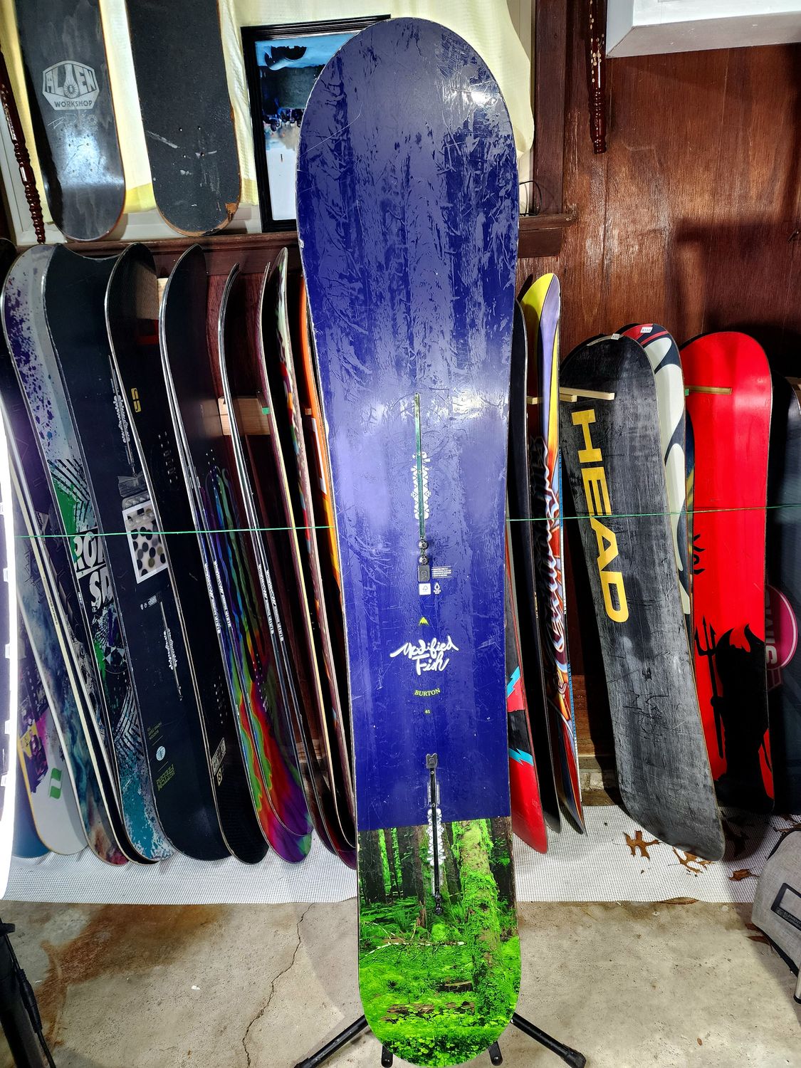 Burton Modified Fish 161 CM Snowboard