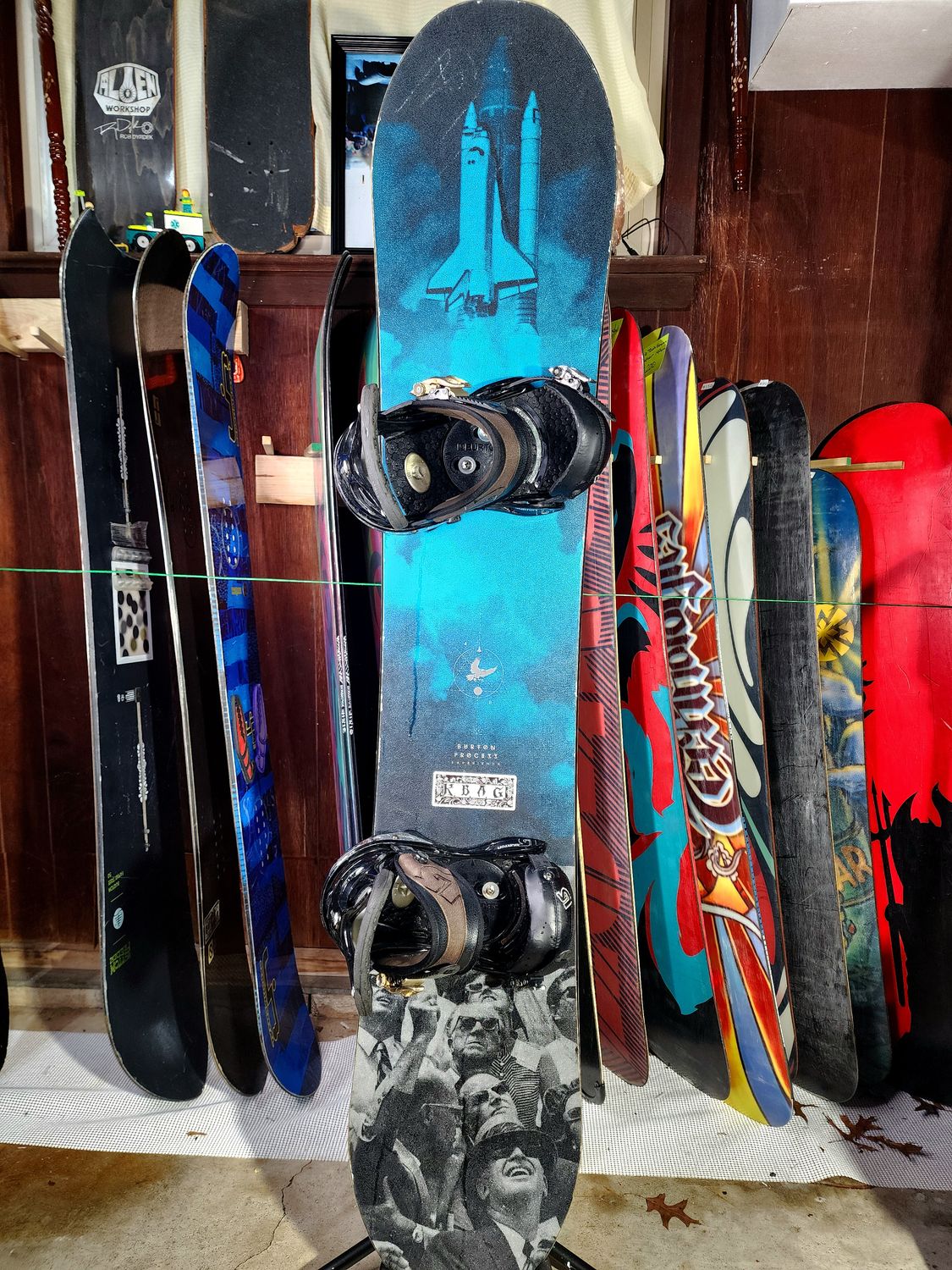 Burton Process Experience 148 CM Flying V With Medium Burton Bindings