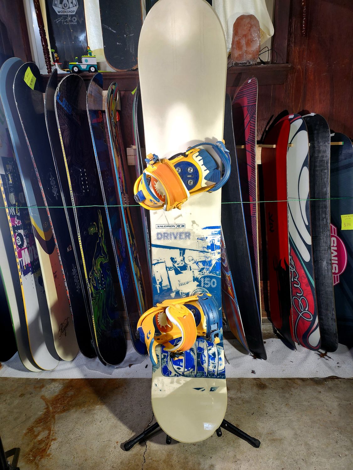 Salomon Driver 150 CM With Medium Bindings