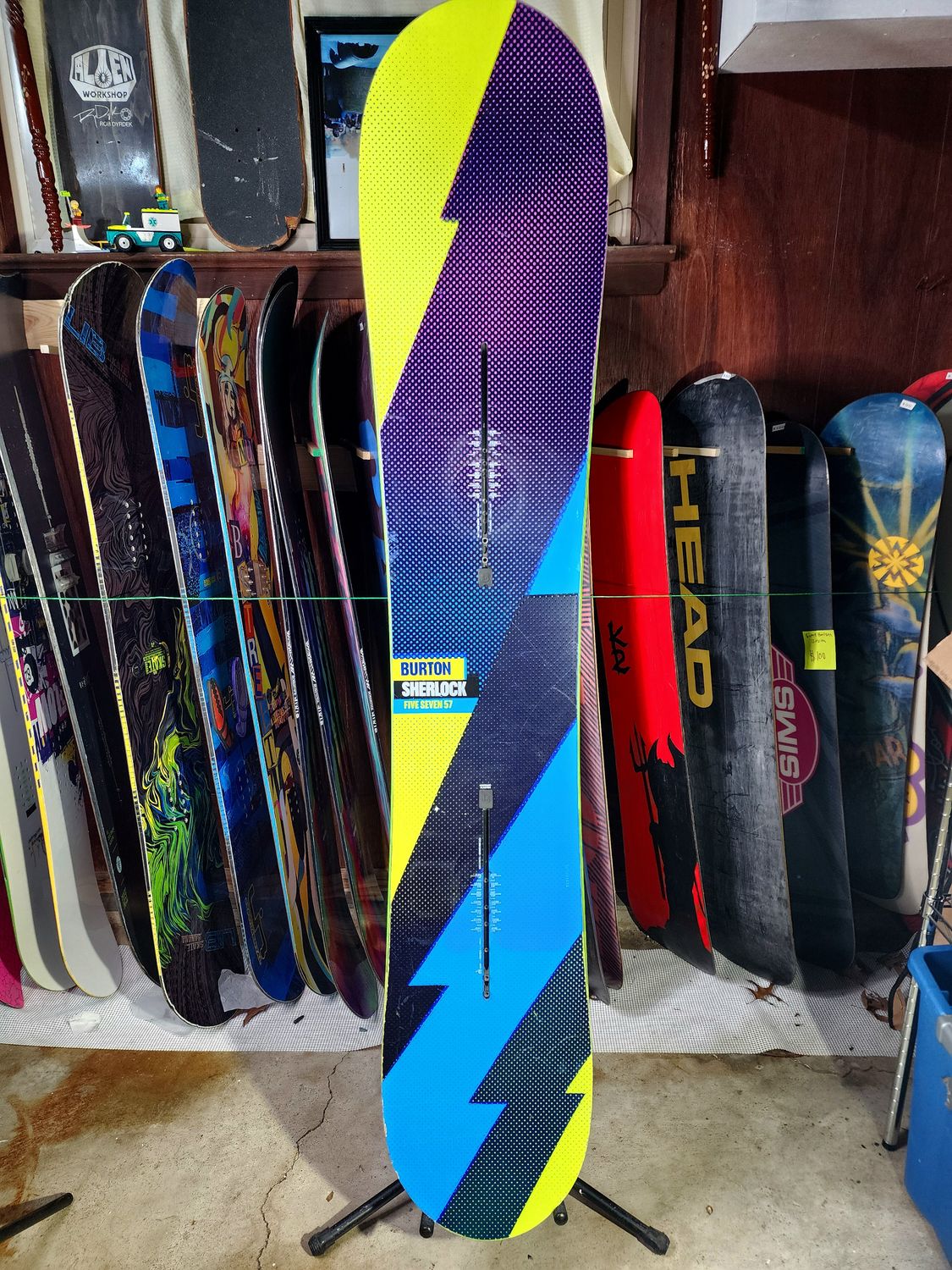Burton Sherlock 157 CM Snowboard (Tuned &amp; Waxed)