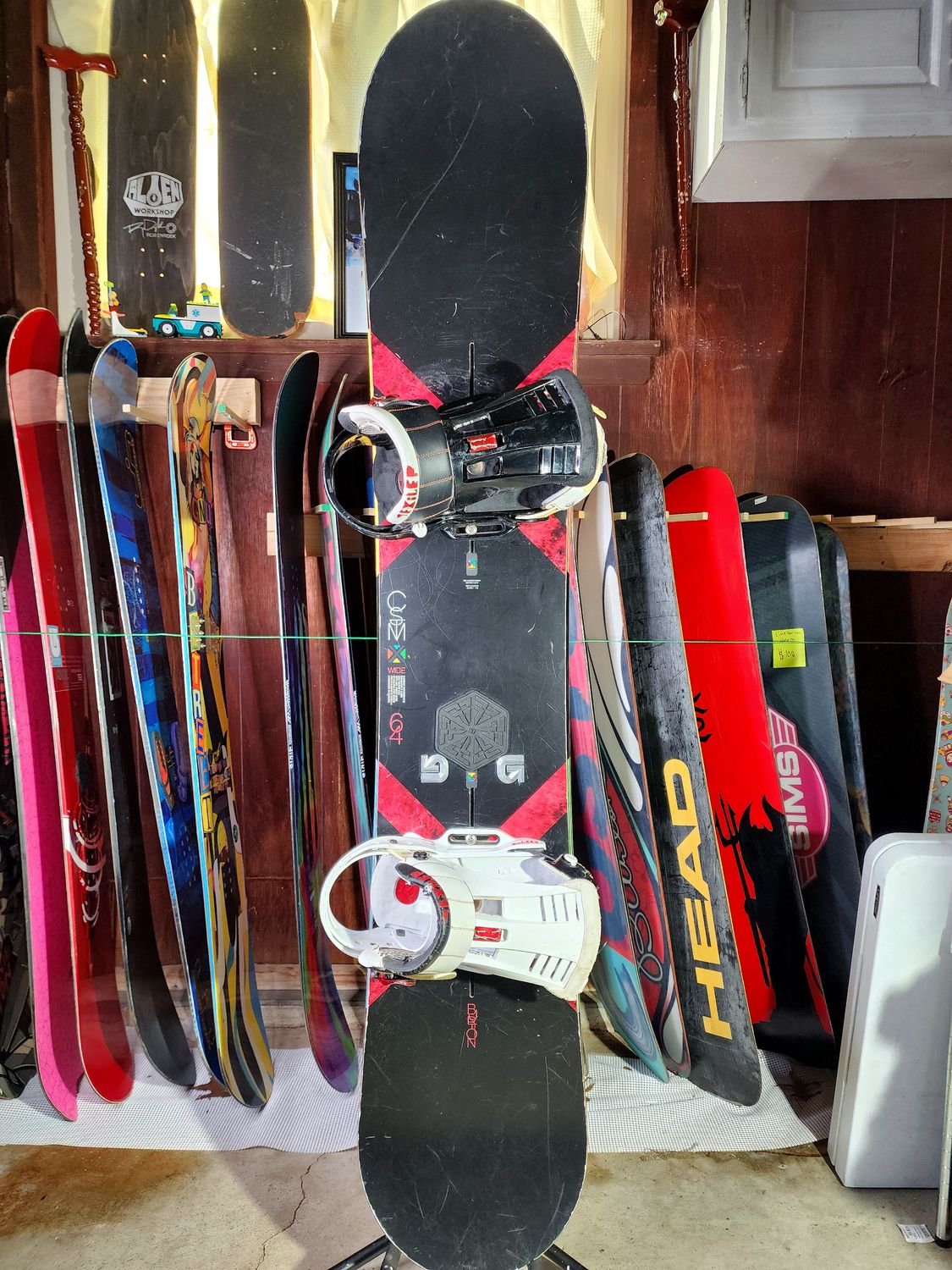 Burton Custom X 164 WIDE with Large Burton Exile EST bindings