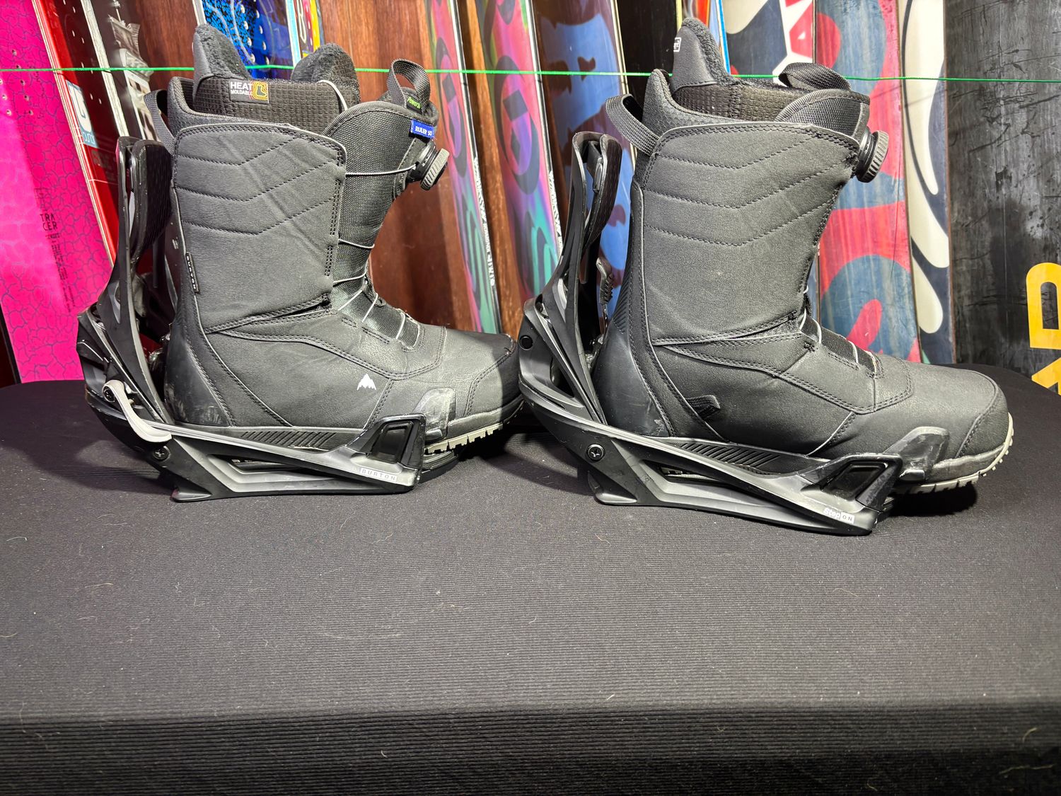 Burton Ruler Size 12 Step ons With Burton Genesis Step On Large Bindings