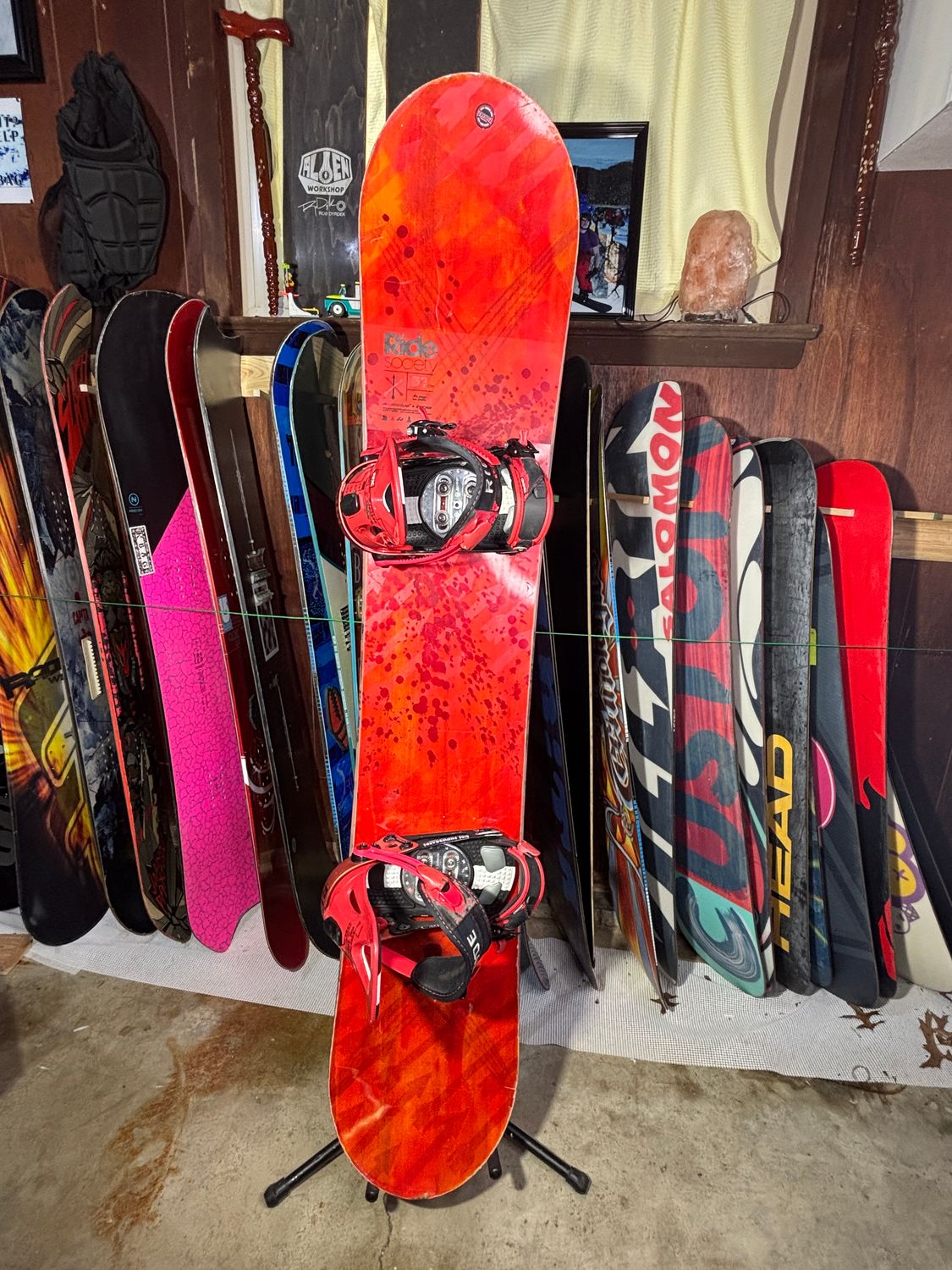 Ride Society 157cm with Ride large bindings