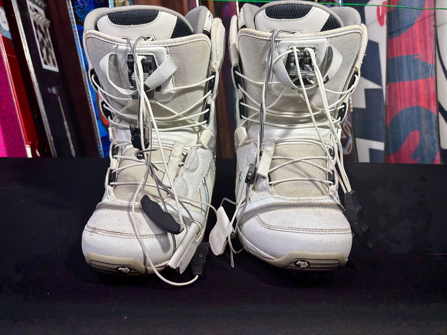 White Snowboard Boots 8