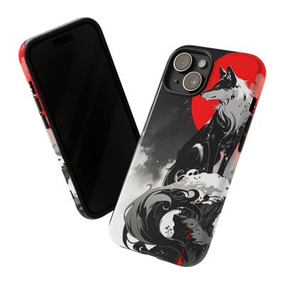 Wolf Tough Cases, Alpha Wolf Phone Case, Rugged Phone Case, Protective Phone