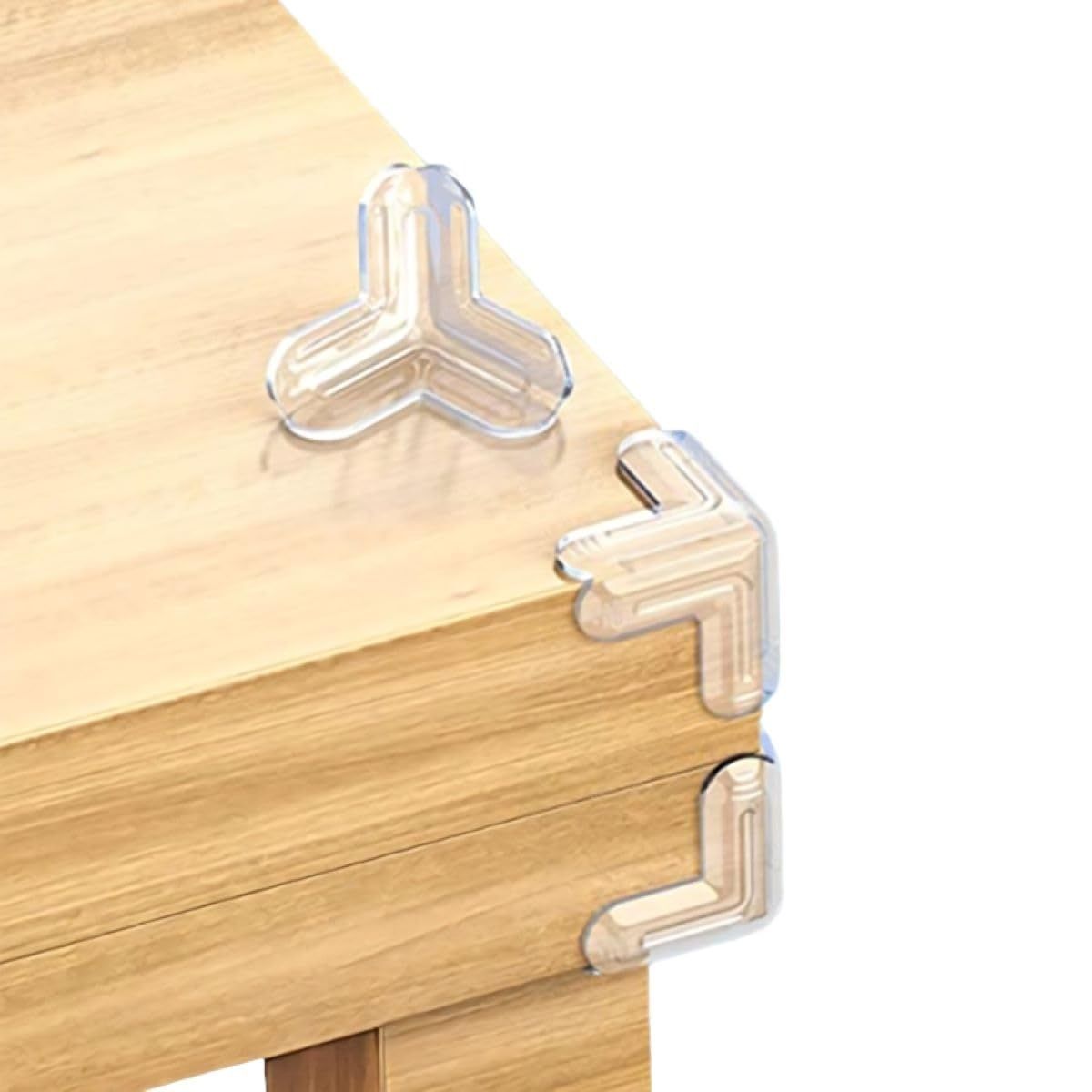 Transparent Baby Safety Corner Guard (Transparent TShape Corner)