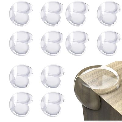 ​Transparent Round Baby Safety Corner Guard Pack of 12