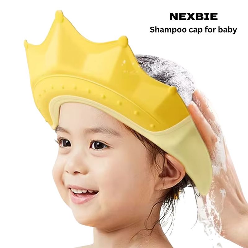 Adjustable Baby Shampoo Cap for Bathing