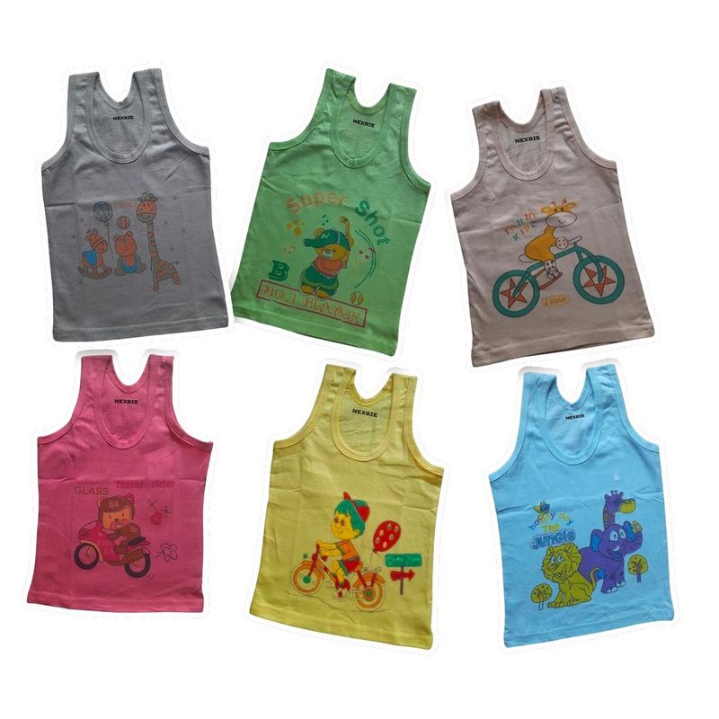 NEXBIE Regular fit Vest Pack of 6