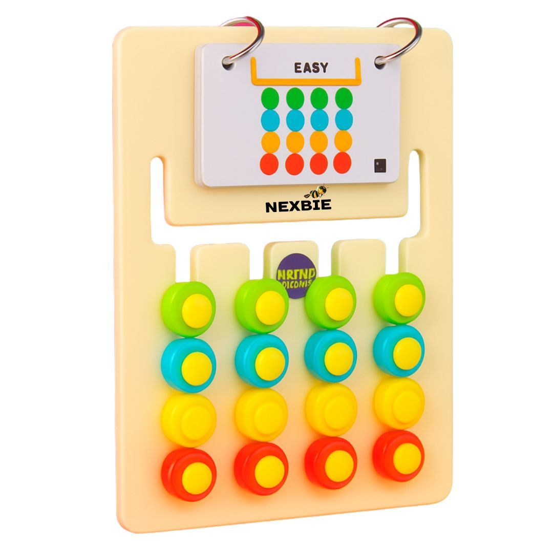 Montessori Slide Puzzle – Color &amp; Pattern Matching