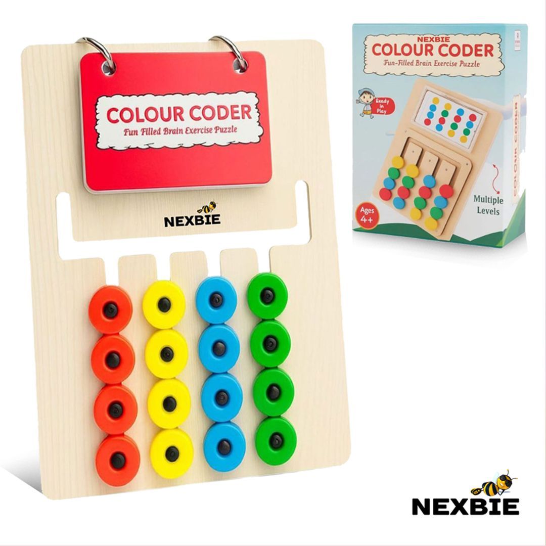 Wooden Board Montessori Color Cooder Puzzle