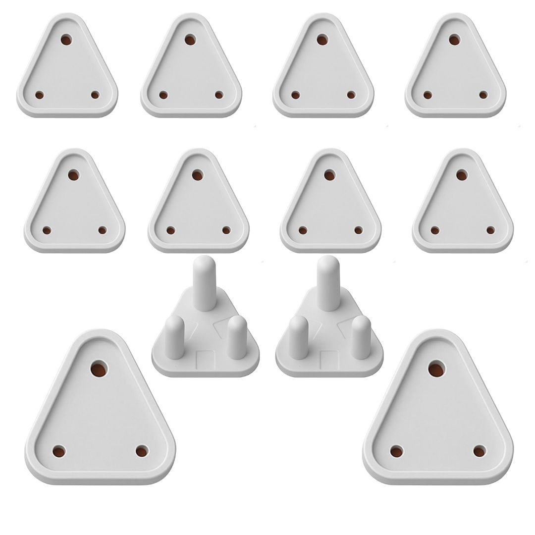 Electric Socket Plug Guards Pack of 12