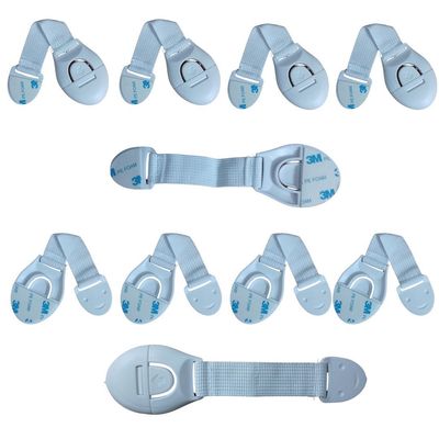 Infant Safety Lock White Pack of 10