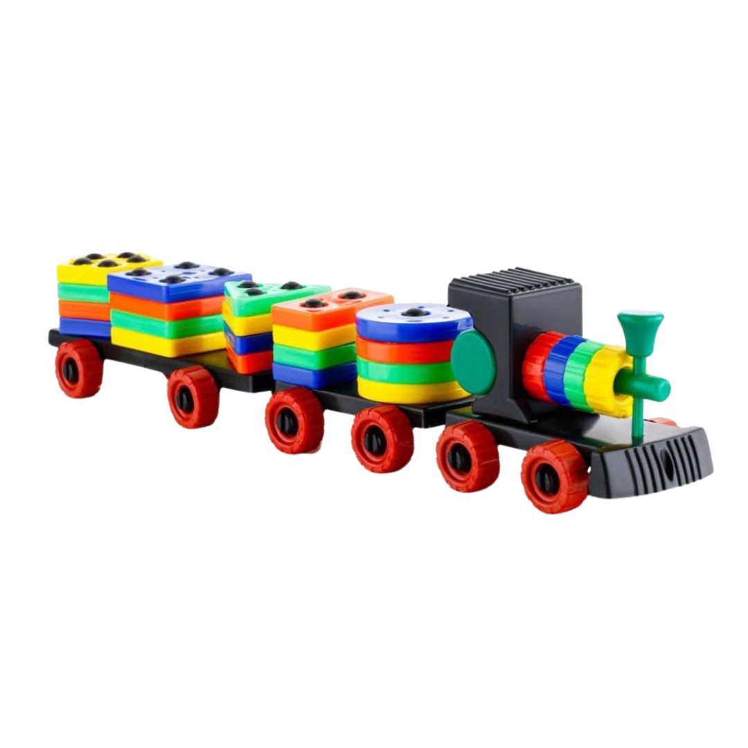 Geometric Shape Sorting &amp; Stacking Toy